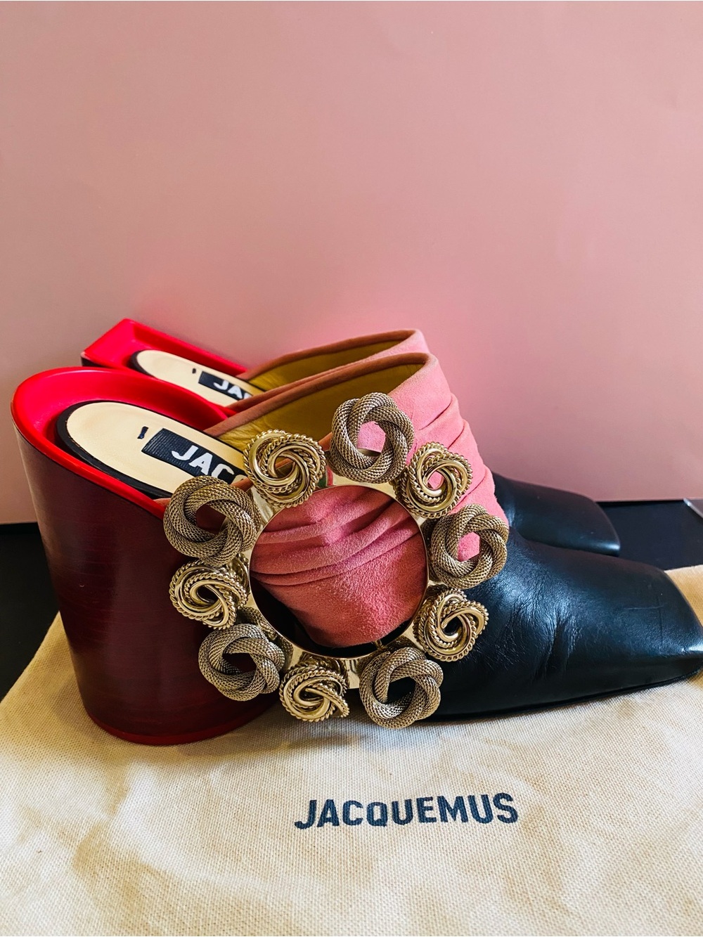🛍️Jacquemus Bisou Mules Authentic, Rare & Straight From Paris - Picture 4 of 16